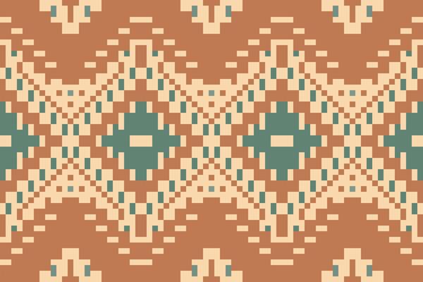 Sarong Ethnic Pattern Shirtfolk Embroidery, Aztec Geometric Ornament Print. Design for Carpet, Wallpaper, Clothing, Wrapping, Fabric