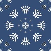 Damask Styles Ethnic Decoration Ethnic Filipino Pattern Folk Embroidery, Aztec Ornament Print. Design for Carpet, Wallpaper, Clothing, Wrapping, Fabric vector