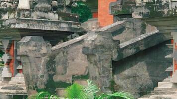 Ancient Stone Architecture with Intricate Carvings video