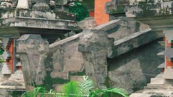 Ancient Stone Structures Surrounded by Lush Greenery video