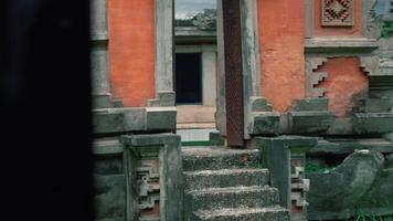 Ancient Temple Structure with Intricate Carvings video