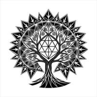 Tree Life Sacred Geometry Vectors