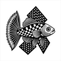 Guppy Fish Colors Vectors