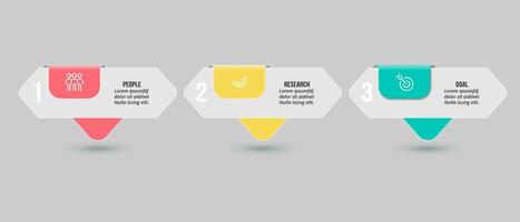 Infographic business presentation vector