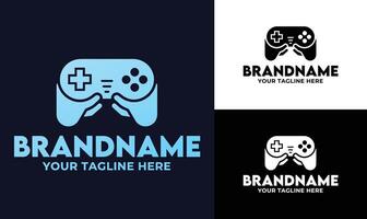 Gaming Controller Logo Design Template for eSports, Game Developers, and Streaming Brands vector