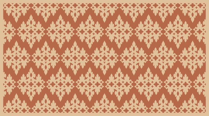 Terracotta Geometric Pattern Design Template