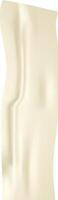 Realistic wavy beige adhesive tape creating a vertical banner with a curved and wrinkled surface, ideal for graphic design projects related to packaging, stationery, and DIY activities vector
