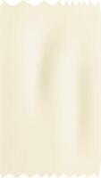 Vertical gradient beige sticky paper featuring ripped edges, creating a soft shadowed and textured effect. Perfect for various design projects, adding a minimalistic touch vector