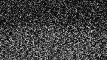Abstract Digital Glitch. Dynamic Pattern of TV-interference video