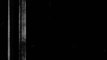 Looped animated scratch texture. Horror film damage effect. Abstract grunge texture overlay background video
