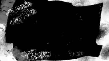 Horror film damage effect. Looped animated scratch texture. Abstract grunge texture overlay background video