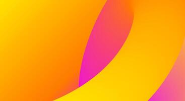 Orange gradient blend background vector