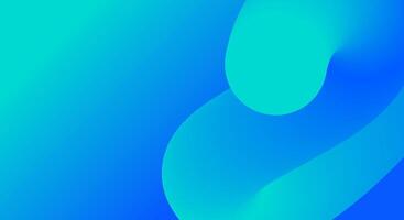 Blue gradient blend background vector