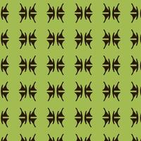 Abstract Geometric Pattern with Symmetrical Shapes vector