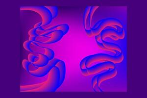 Abstract Swirls Background vector