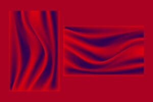 Red Fabric Drape Texture Mesh Gradient Background Wallpaper vector