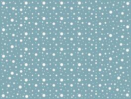 Christmas pattern with snowflakes on blue background, design for Holidays decoration, wrapping paper, print, fabric or textile, snow vector