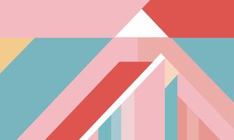 colorful abstract geometric pattern design vector