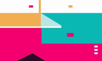 colorful abstract flat design squares and triangles vector