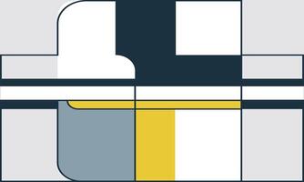 gray and yellow color scheme background vector