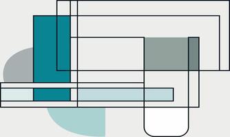 flat background blue and white abstract design vector