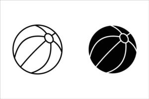 Soccer Ball icon set. for mobile concept and web design. illustration vector