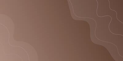 Modern gradient background in mocha mousse color. vector