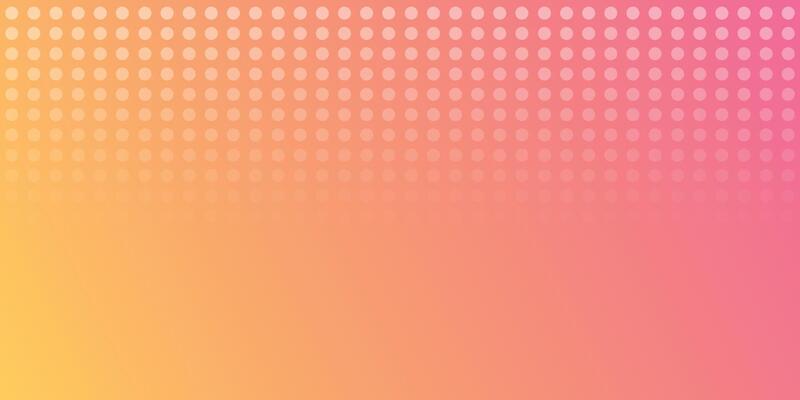 Gradient background with dot texture.