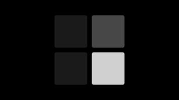 Four Square Loading Animation with Gradient Shades video