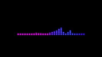 digital audio equalizer visualization video