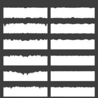 Torn Paper Edge Collection vector