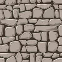 Seamless Stone Wall Texture Hand Drawn Cartoon Rock Pattern, Brickwork Background for Games DesignSeamless Sewing Pattern Hand Drawn Tailoring Tools, Buttons, Threads, and Crafting Supplies Design vector