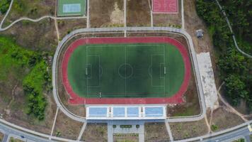 View from a drone on the campus of the Far Eastern Federal University video