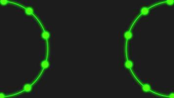 A visually captivating display of glowing green circuits against a dark backdrop. video