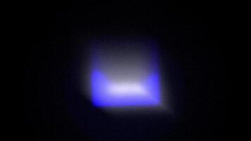 4K seamless loop of Rotating gradient gray light on black background video