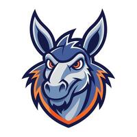 The mascot of an animal team vector