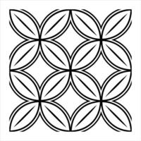 geometric decorative element set. vector