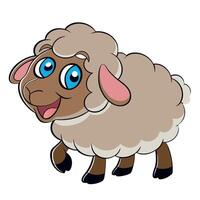 Cartoon sheep design vector
