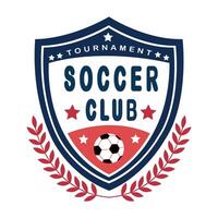 Soccer club logo art vector