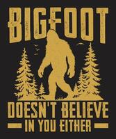 Bigfoot Hide And Seek World Cham Graphics vector