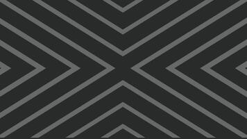 Abstract Geometric Pattern with Diagonal Stripes in Dark Gray and Black, showcases a sophisticated, repeating geometric pattern of diagonal stripes in dark gray on a black background. seamless loop4k video