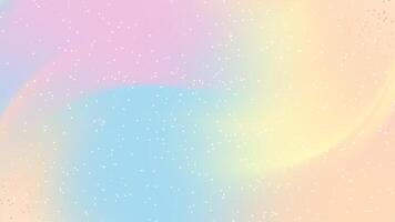 Pastel Rainbow Gradient Background with Subtle Sparkle, A vibrant and dreamy pastel rainbow gradient background. video