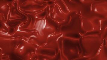 Deep Red Draped Fabric Texture Background, A vibrant, deep red abstract texture, resembling draped fabric or liquid video