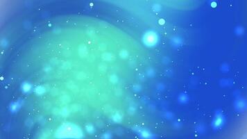 Abstract blurred blue and green background with scattered white dots suitable for presentations, web design, digital art, and advertising purposes. video