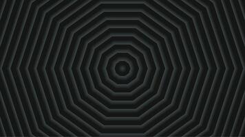 Abstract Geometric Pattern in Deep Black, A striking, deep black geometric pattern creates a mesmerizing visual effect. video