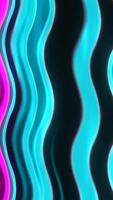 wave wrap animation, retro-futuristic transition video