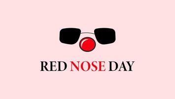 Making a Difference, Red Nose Day Awareness vector