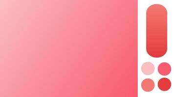 Rose Quartz, Red, Coral, Cinnabar gradient background with light blurred pattern. Abstract illustration with gradient blur design. Blurred colored abstract background. Colorful gradient illustration vector