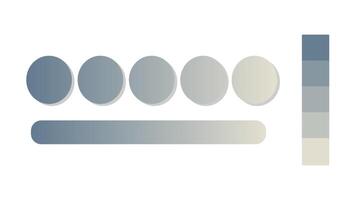 Abstract gradient background with Ivory and Cool Gray color palette. Abstract illustration with gradient blur design. Blurred colored abstract background. Colorful gradient illustration vector