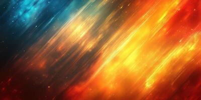 Vibrant abstract design featuring dynamic blue and orange colors blended with texture for an energetic appearance photo